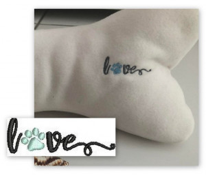 Stickdatei - Love Pfote